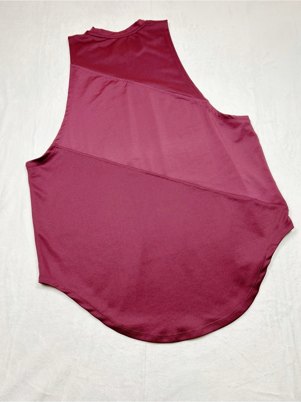 Lyftlyfe 3 Panel Cut Sleeve Tank, Lot of 2, Blue and Maroon, Large - Picture 6 of 10